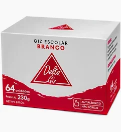 Giz Escolar Branco