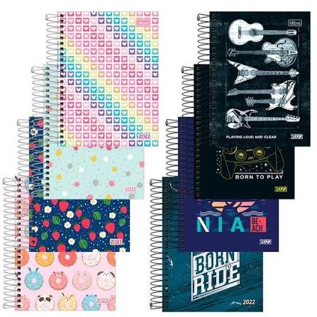 CADERNO 1/4 ESPIRAL 200 FOLHAS TILIBRA
