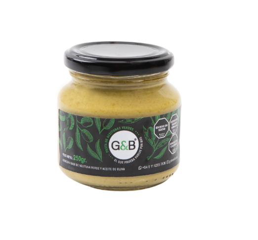 Pasta de Aceituna Verde 250gr