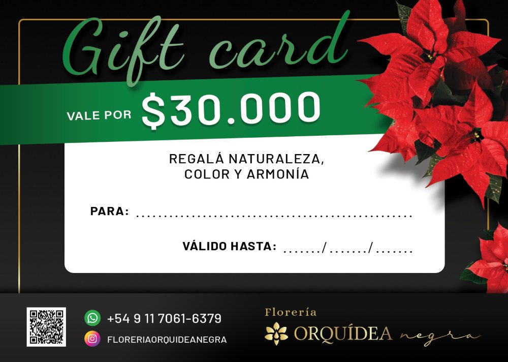 Gift card verde