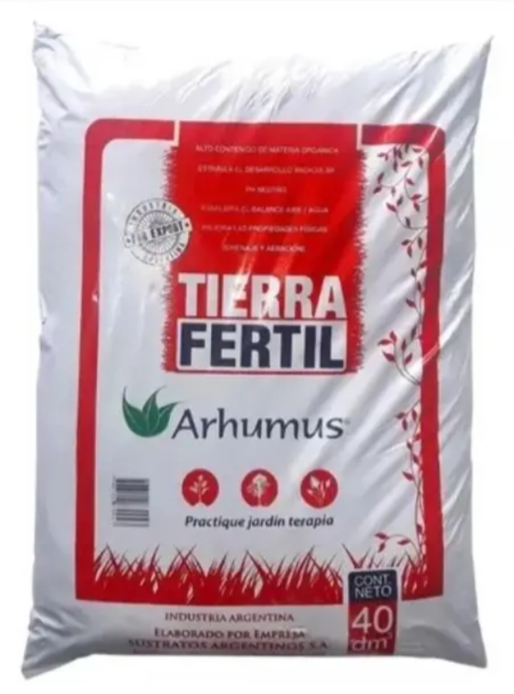 Bolsa de tierra abonada de 40 dm3
