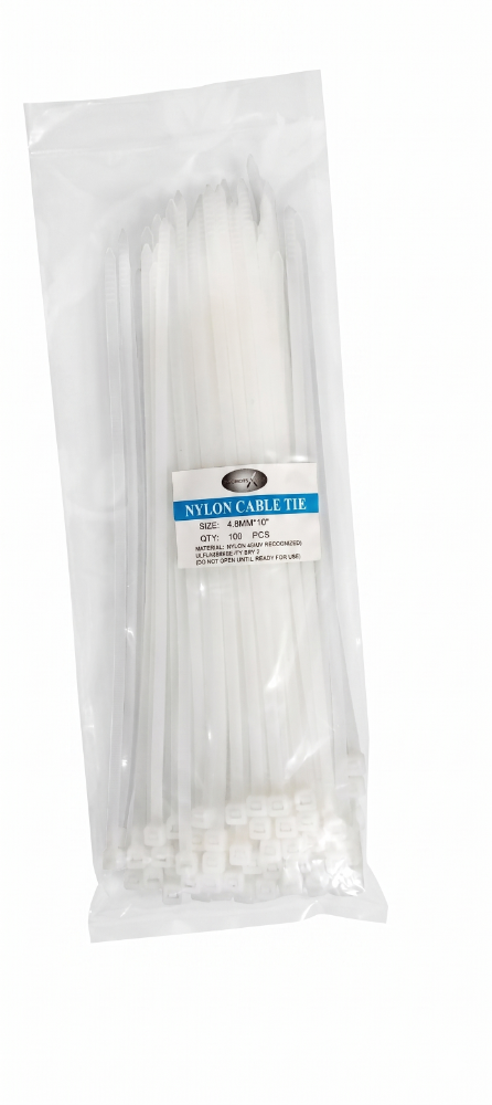 CINCHO 4" PLASTICO BLANCO