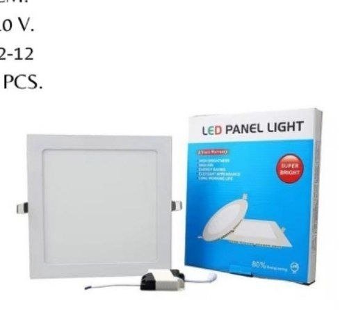LAMP CUAD 18W PLANA