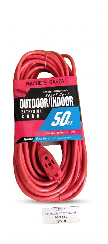 EXTENSION NARANJA 50FT CALIBRE 16