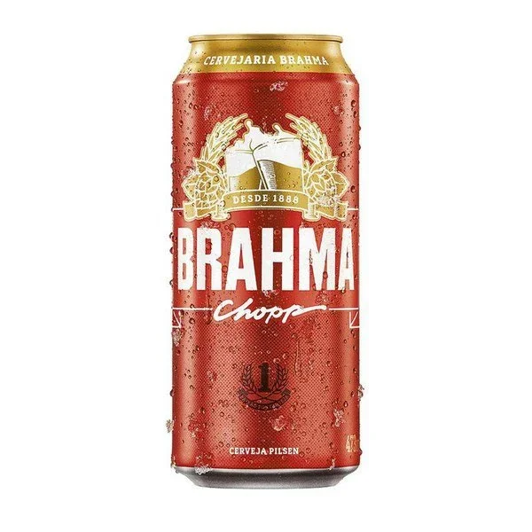 Cerveja Brahma Latão