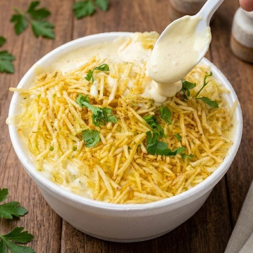 Batata Recheada Camarao