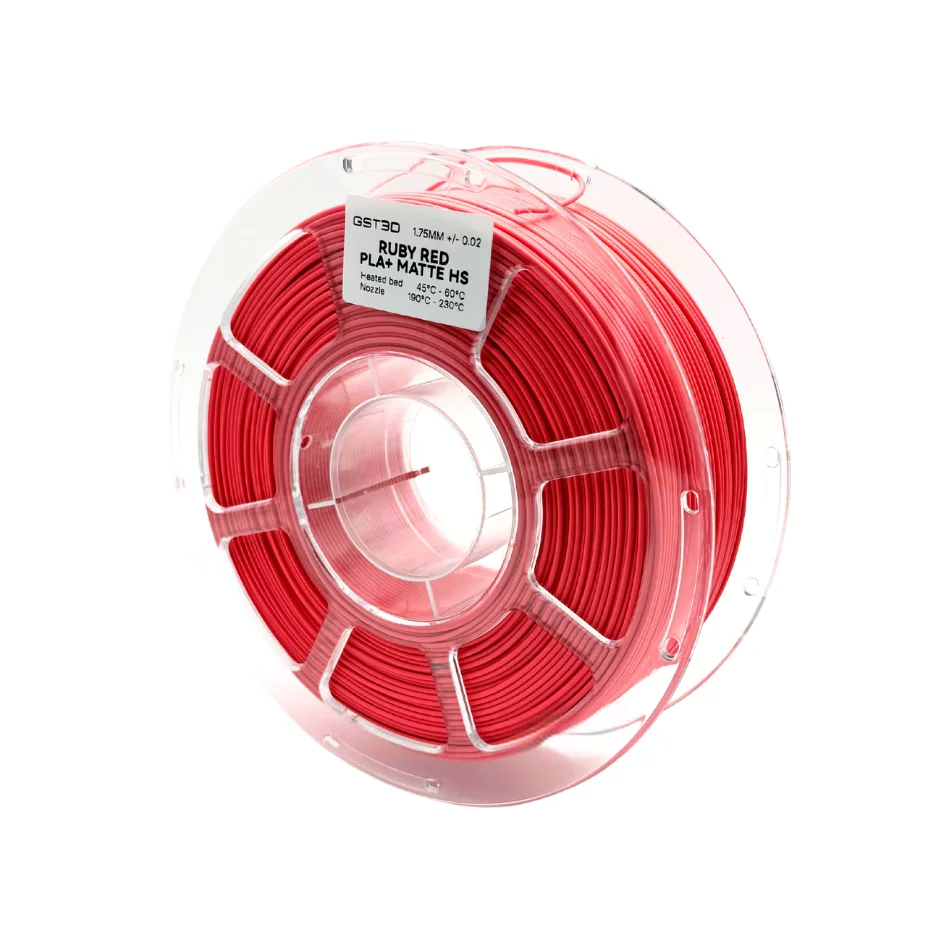 Filamento PLA GST Cosmos - Ruby Red Matte