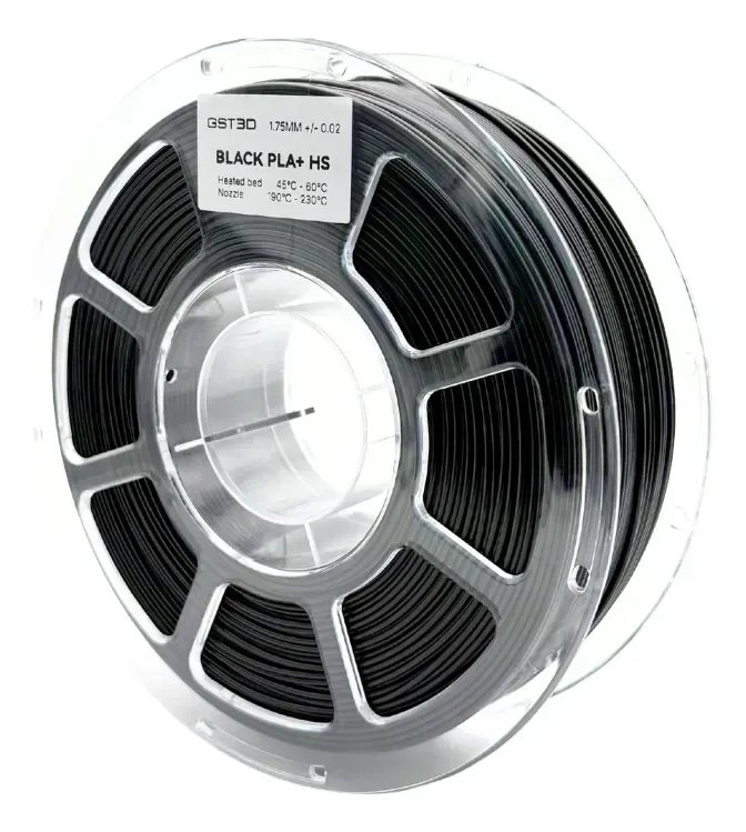 Filamento PLA GST Cosmos - Black Glitter