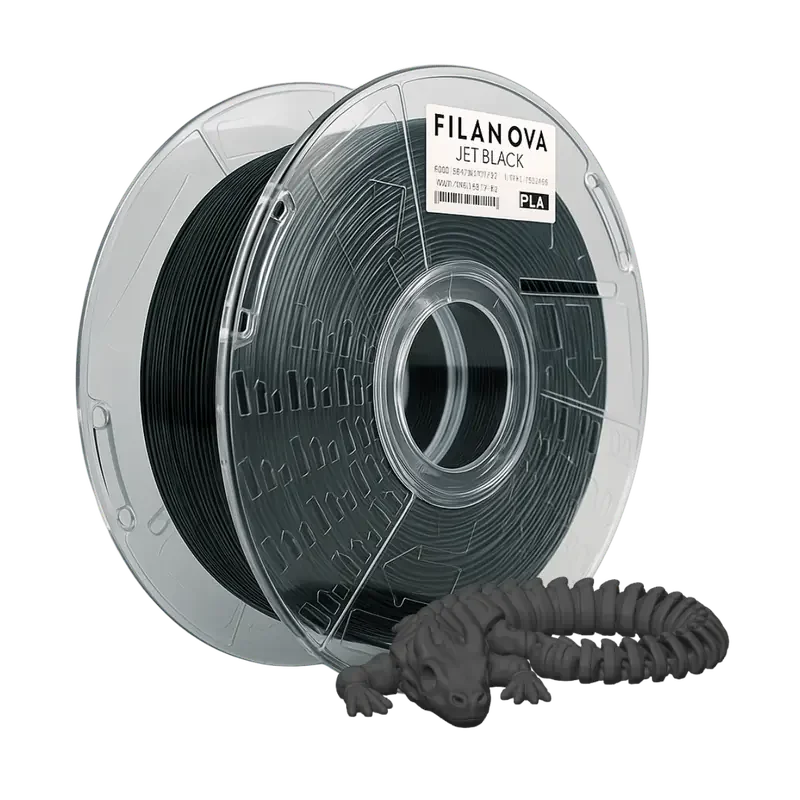 Filamento PLA Filanova - Jet Black