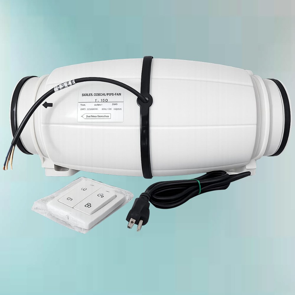 EXTRACTOR DE HUMO SILENCIOSO F-150 6"