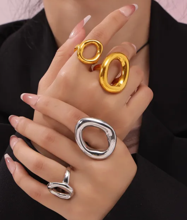 Anillos chunky