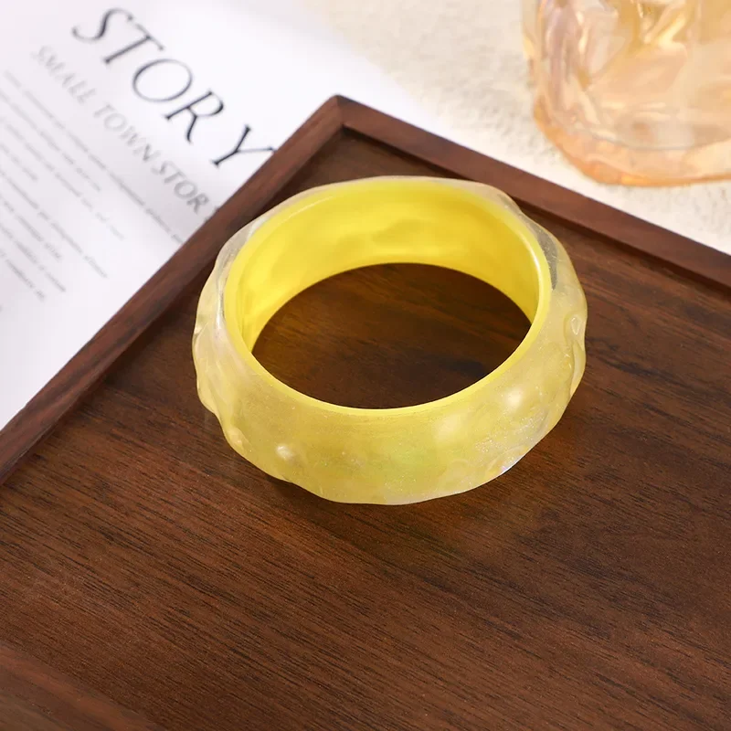ACRILICA PULSERA YELLOW