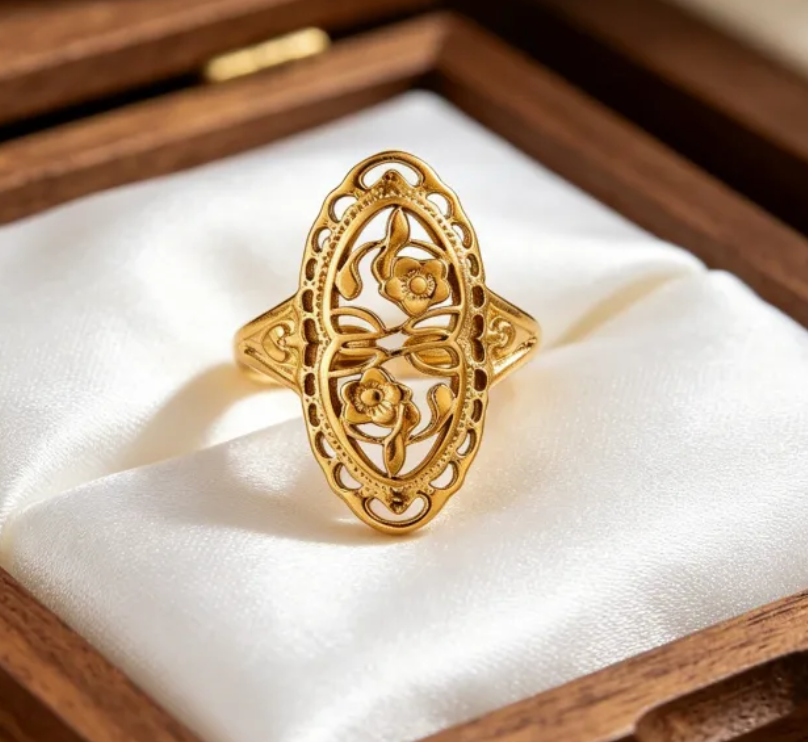 Anillo flores