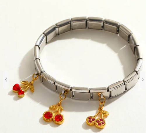 BRAZALETE ITALIANO DE CEREZA