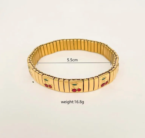 BRAZALETE ITALIANOS DE CEREZA