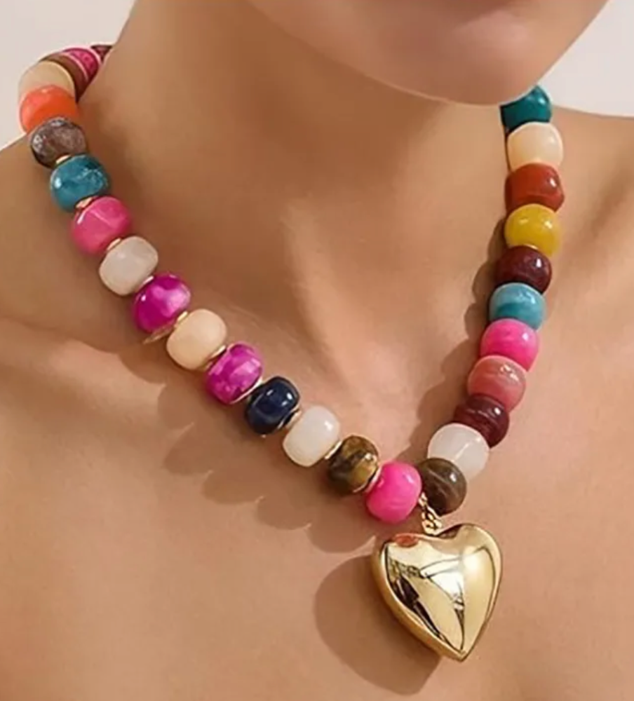 Collar acrilico colores