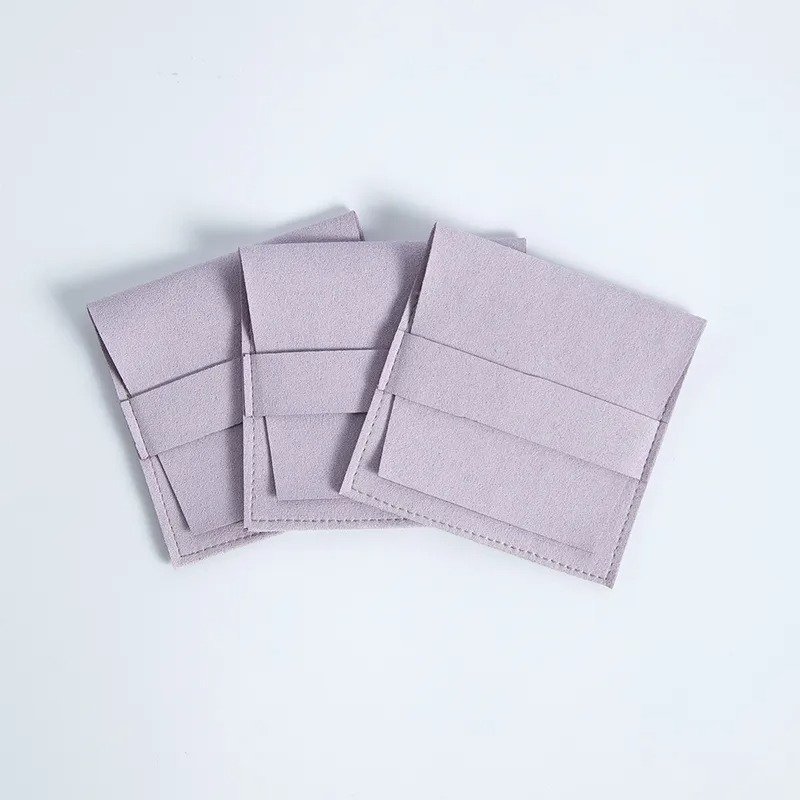 Estuche de microfibra para joyeria