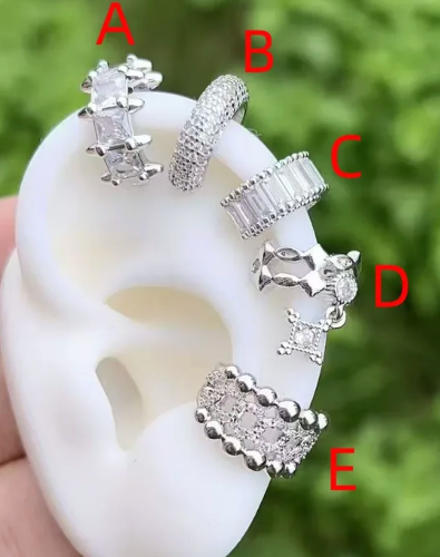EARCUFF A, B, D, Y E DISPONIBLES