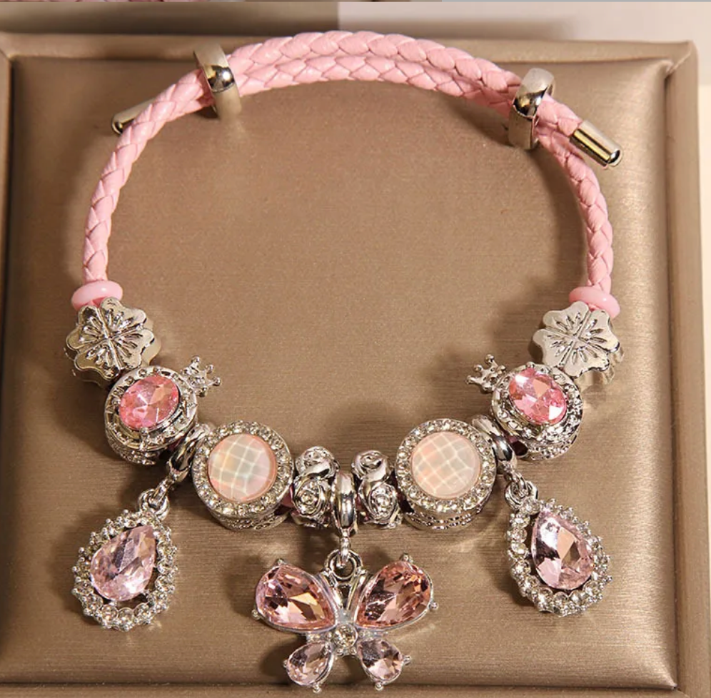 Pulsera dijes mariposa