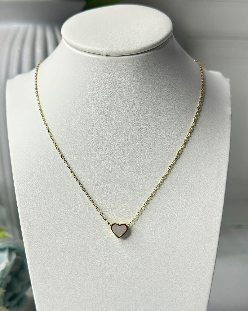 cadena de corazón