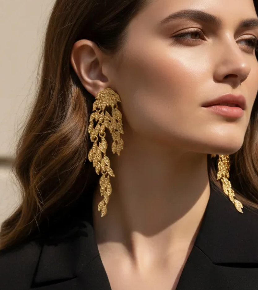 Aretes largos