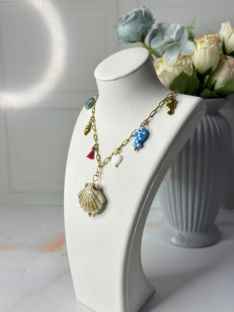 collar de concha