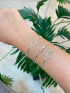 PULSEIRA CORAÇÃO VAZADO
