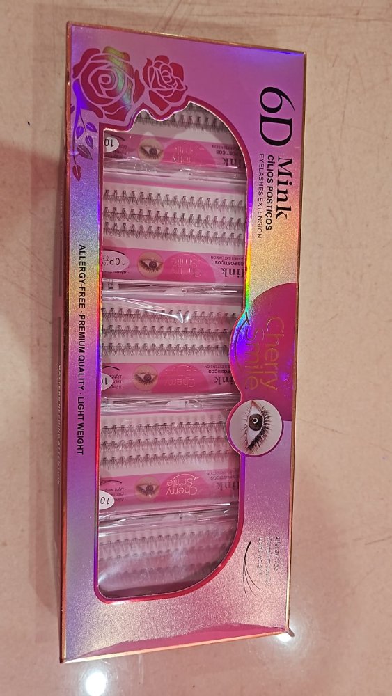 CILIOS POSTIÇOS CHERRY SMILLE 6D