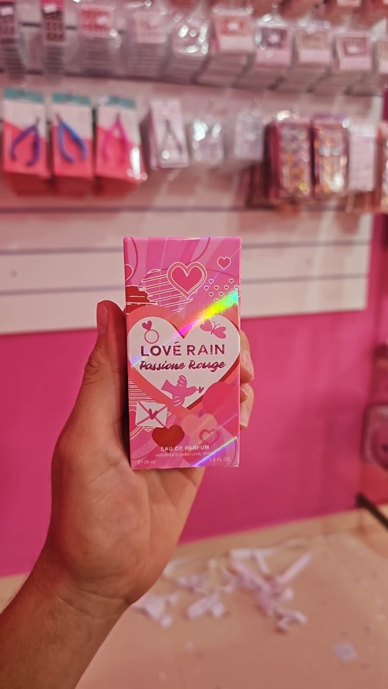 PERFUME LOVE RAIN EAU DE PARFUM PASSIONE ROUGE 30ML