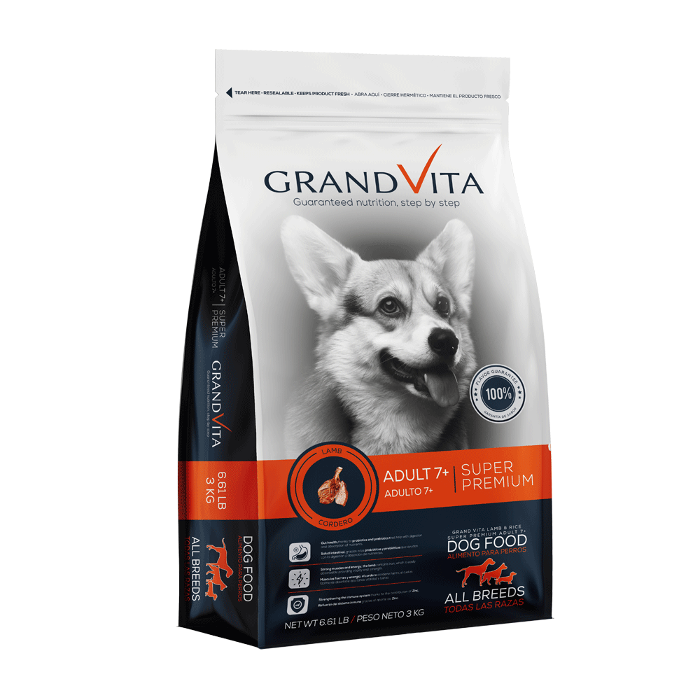 Comida Para Perro Grand Vita Adulto 7+ 3kg