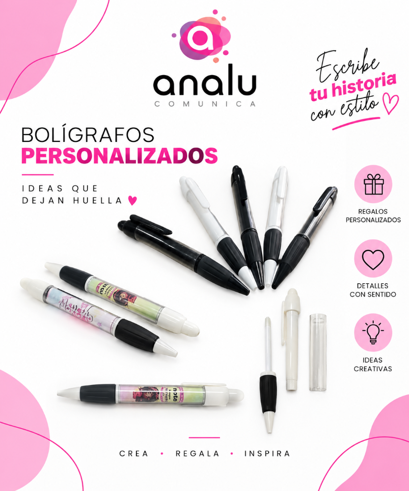 boligrafo etiqueta