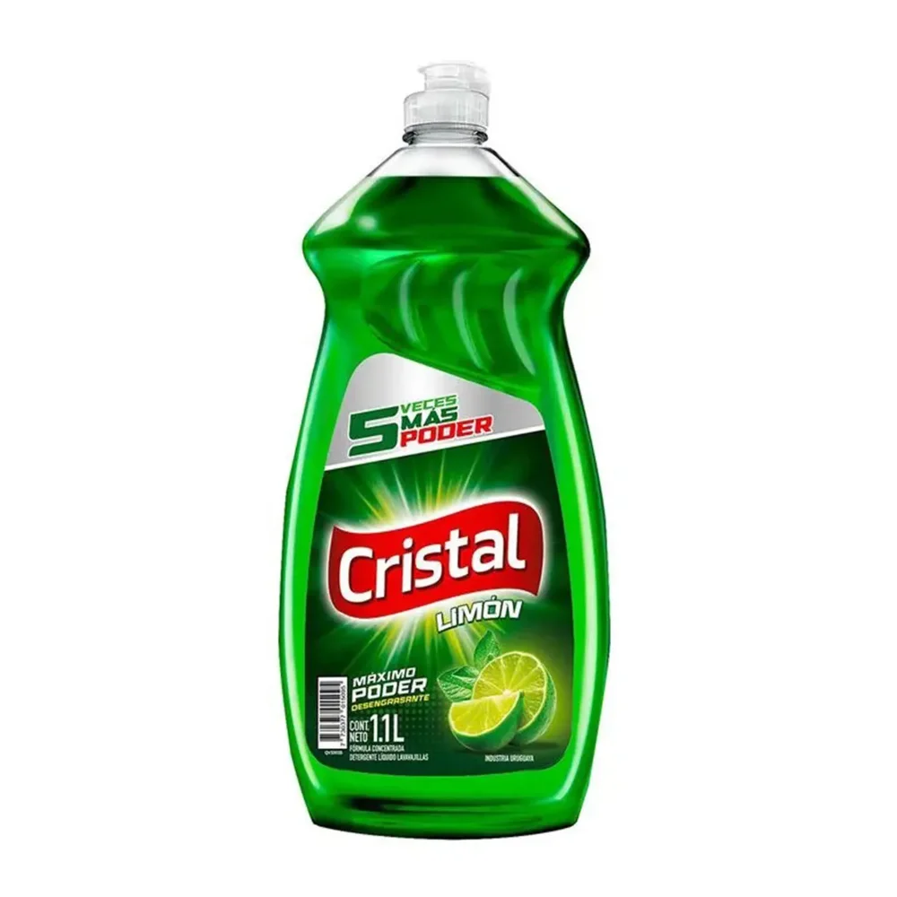 DETERGENTE CRISTAL 1.1 LITRO Limón