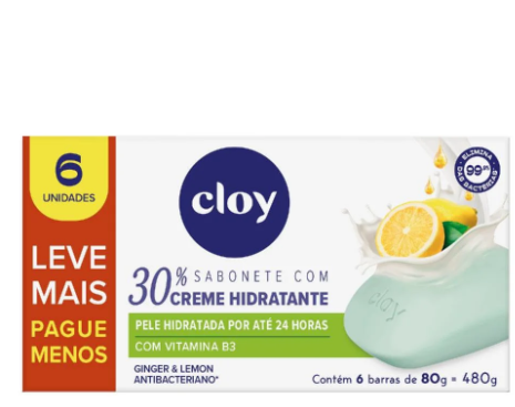 JABON CLOY JENJIBRE Y LIMON