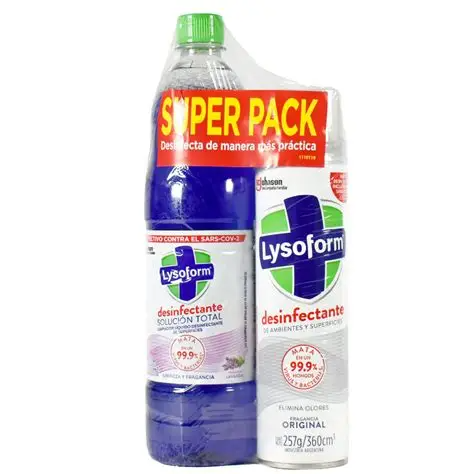 LYSOFORM PACK DESINFECTANTE+AEROSOL