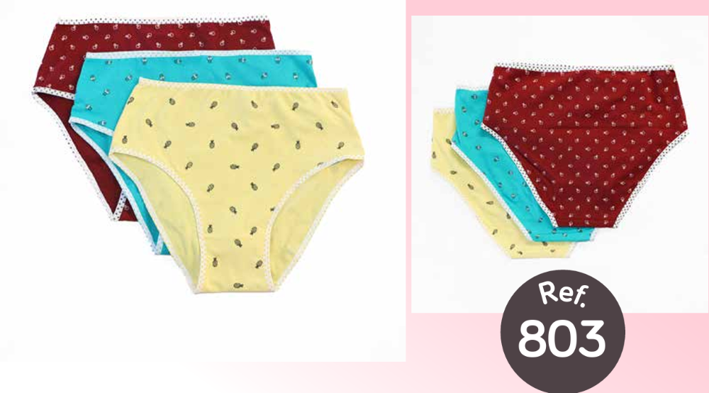 Panty dama estampado miniprints (803)