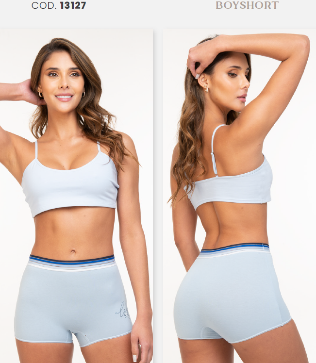 Boyshort estampado (13127)