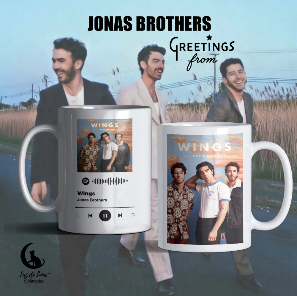 Taza Jonas Wings