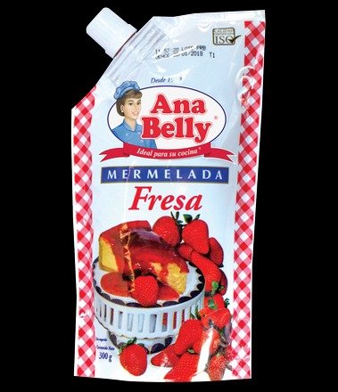 Mermelada de fresa en bolsa Anabelly 300g
