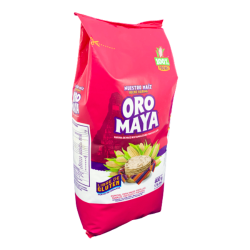 harina de maiz oro Maya rosado