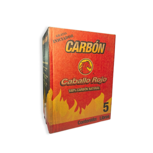 Carbón  Caballo Rojo 3Lb