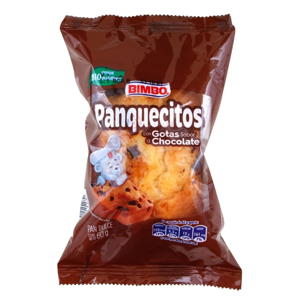 Panquecitos gotas de Chocolate