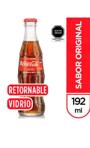 Coca Cola Vidrio Mini 192ml