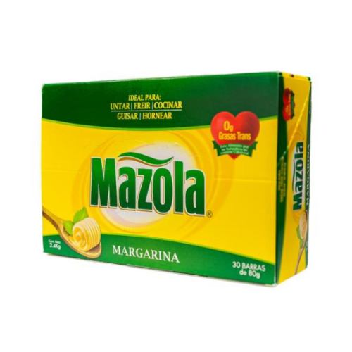 Caja de margarina mazola