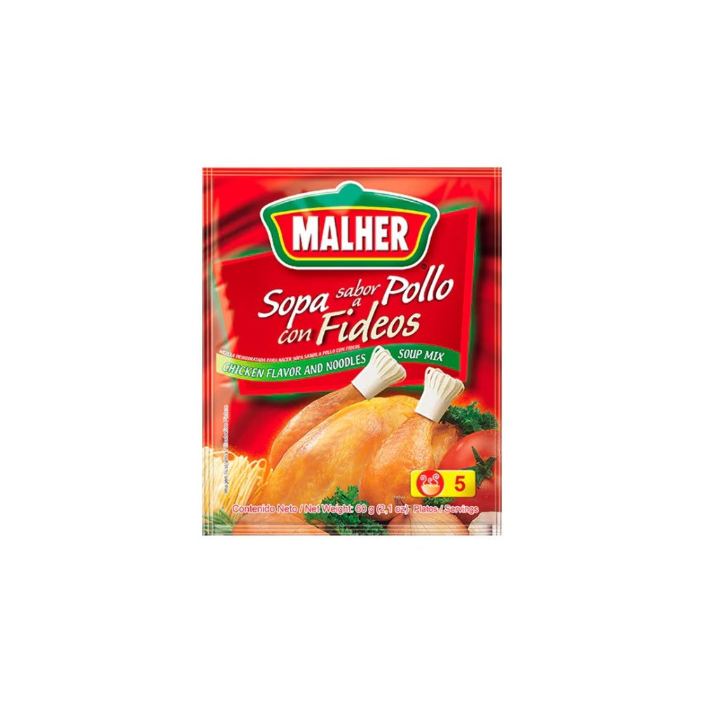Sopa de Pollo Malher pequeña