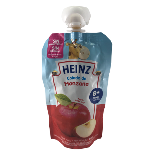 Heinz colado de Manzana