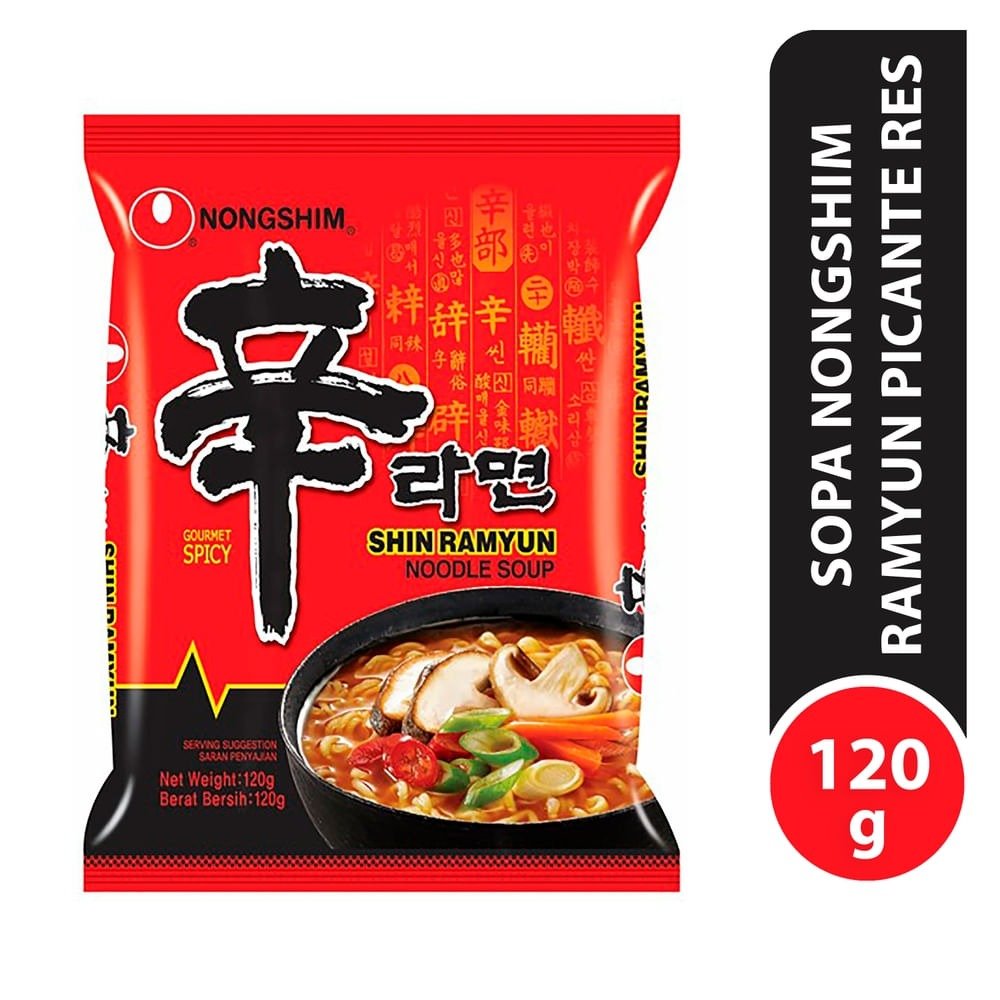 Sopa Instantánea Shin Ramyun