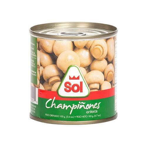 Champiñones en Rodajas Sol 3 onz
