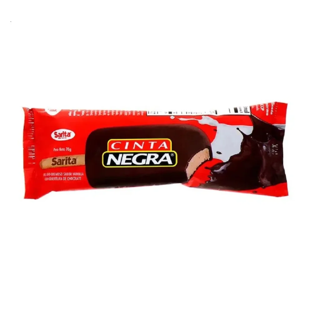Helado Cinta Negra