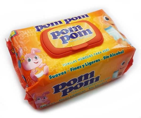 Toallitas Húmedas Pom Pom 80u 500gr