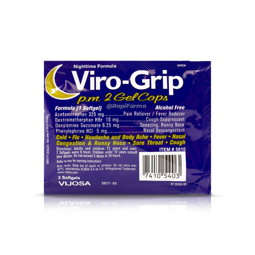 Viro Grip Gel Noche